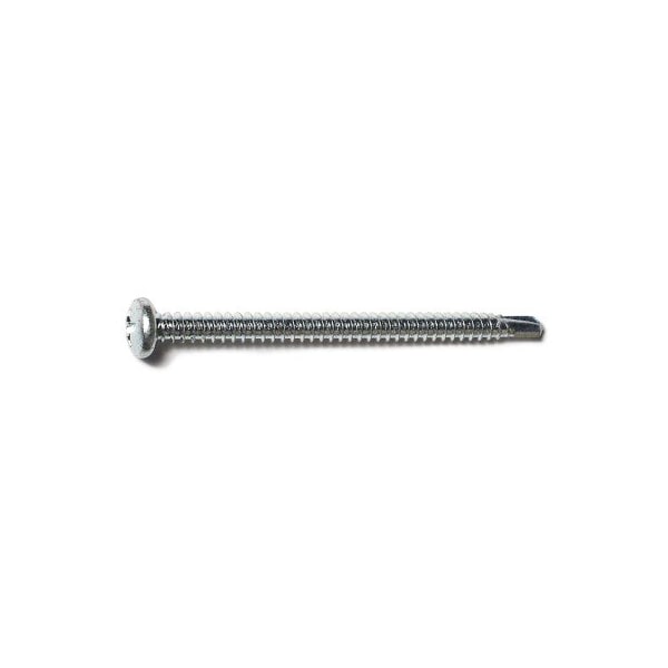 Midwest Fastener Self-Drilling Screw, #12 x 3 in, Zinc Plated Steel Pan Head Phillips Drive, 100 PK 50883 - main